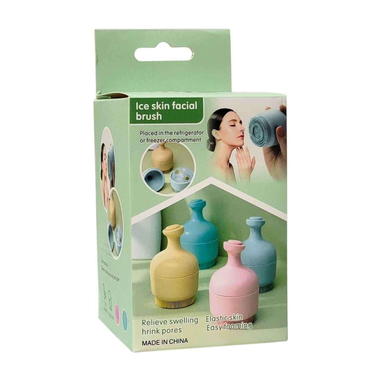 CEPILLO FACIAL REFRIGERABLE ALIVIA HINCHAZON Y REDUCE POROS