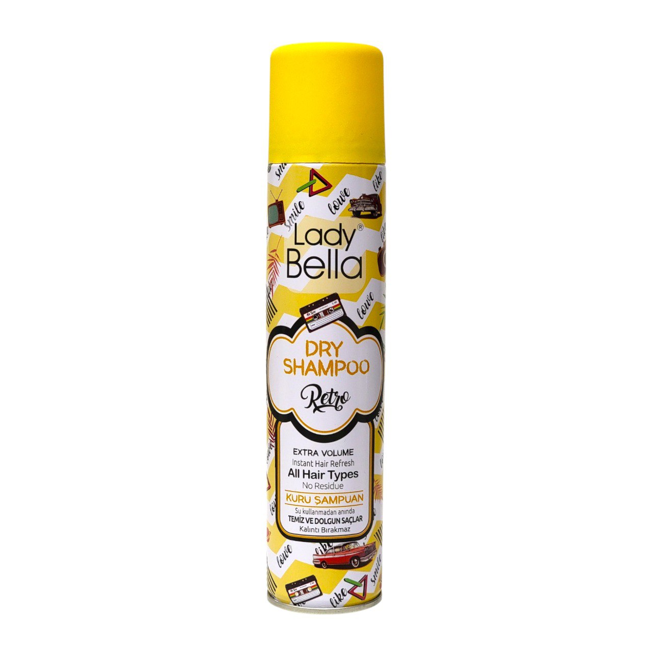 SHAMPOO EN SECO RETRO LADY BELLA 200ML