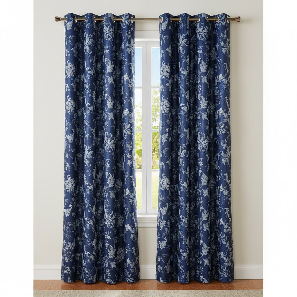 CORTINAS PARA HOGAR DE MICROFIBRA PARA VENTANA  HOME & YOU 137X228CM