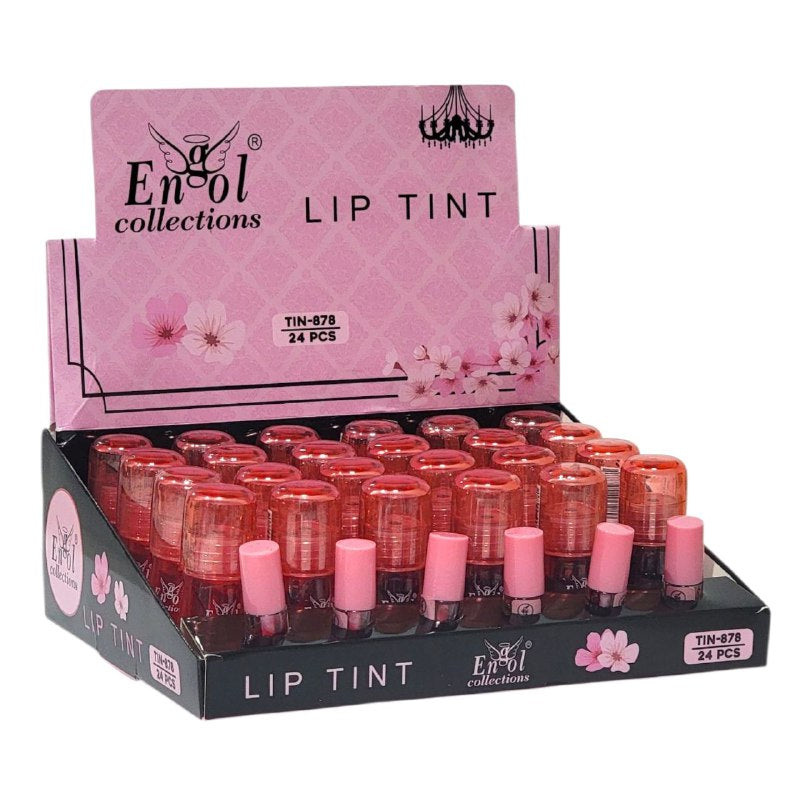BRILLO LABIAL TINTA PARA LABIOS Y MEJILLAS, DAN UN TOQUE DE COLOR EXTRA A TU TONO NATURAL, LARGA DURACION ENGOL COLLECTIONS 6 TONOS 4.5ML
