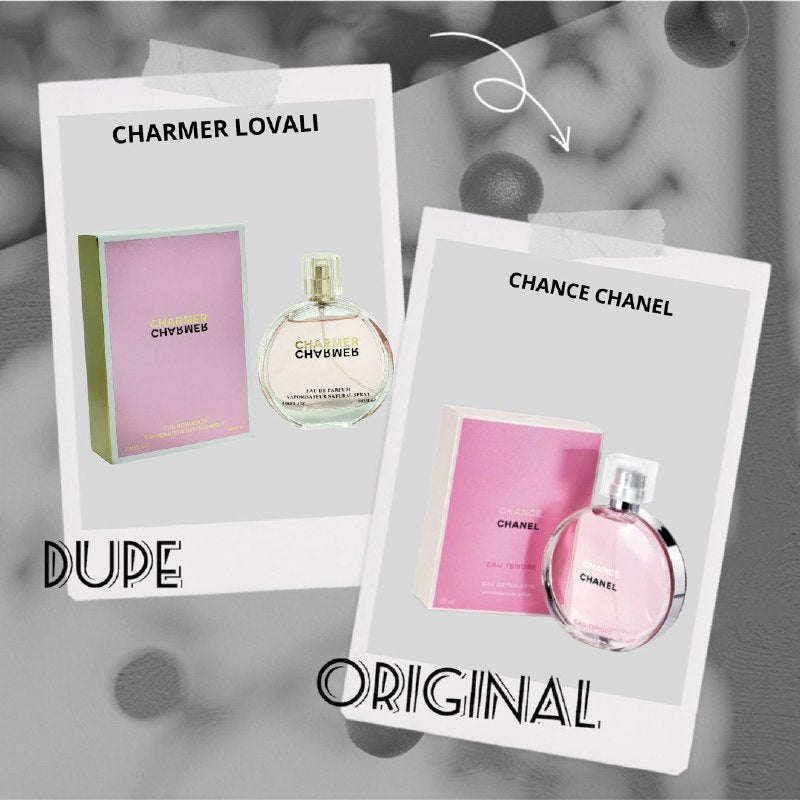 LOVALI FRAGRANCES CHARMER EDP 90ML (M) (AROMA SIMILAR CHANEL CHANCE EAU TENDRE EDP)