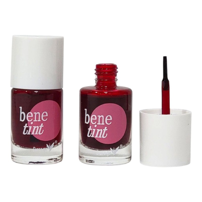 BRILLO LABIAL TINTA PARA LABIOS 12.5ML (DUPE BENEFIT COSMETICS BENETINT)Y MEJILLAS EN COLOR ROSA, OFRECE UN ACABADO NATURAL Y DURADERO Y FACIL DE APLICAR Y COLOR VIBRANTE BENE TINT DAROGE