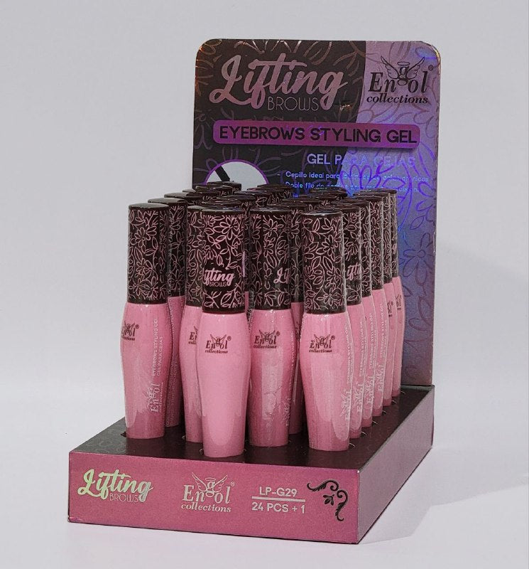 DELINEADOR EN GEL PARA CEJAS, DUPE ESSENCE PARA LAMINADO DE CEJAS DOBLE FILA DE CERDAS, MAYOR PRECISION DISEÑO ERGONOMICO, FACIL DE LIMPIAR ENGOL COLLECTIONS LIFTING BROWS 5ML