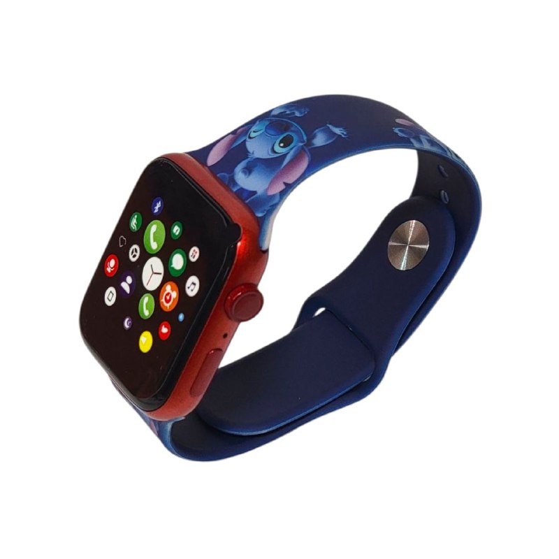 BRAZALETE INTERCAMBIABLE CORREA DE SILICONA PARA RELOJ INTELIGENTE Y APPLE WATCH 42-44-45CM, 5 ESTILOS
