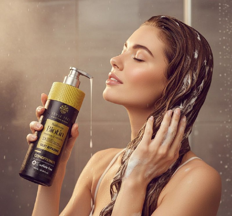 ACONDICIONADOR CON PROTEINA Y QUERATINA EFECTO SEDOSO KERATINE QUEEN STYLE TREE 750ML