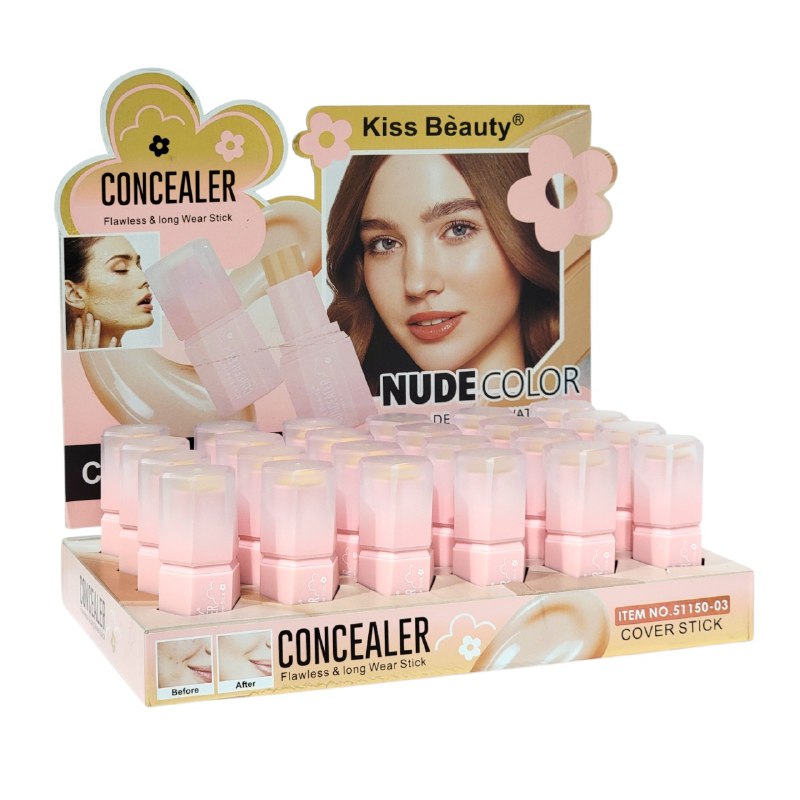 CORRECTOR EN BARRA DUPE DE FENTY BEAUTY, CON ACABADO IMPECABLE Y DE LARGA DURACION KISS BEAUTY