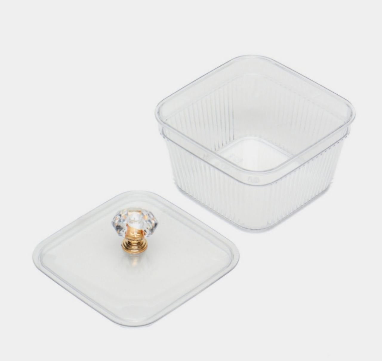RECIPIENTE CAJA DE ALMACENAMIENTO MULTIFUNCIONAL PLASTICAS, DURADERAS Y ELEGANTES CON BANDEJA 6UND