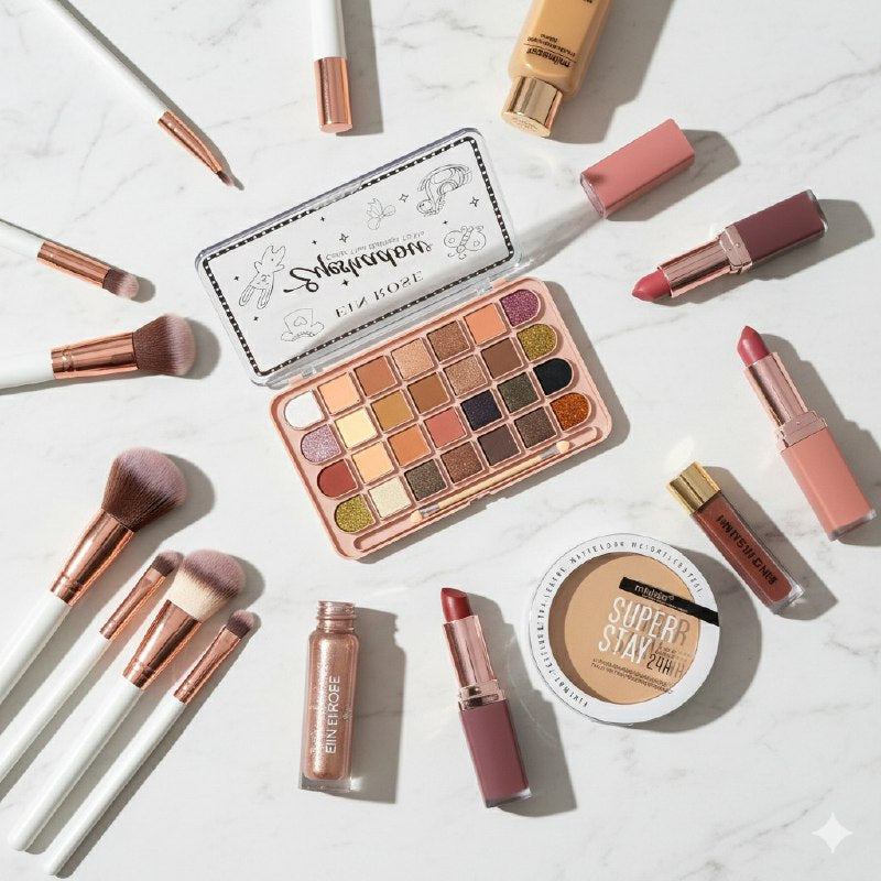 SOMBRAS DE OJOS EN PALETA DE 28 COLORES EIN ROSE BEAUTIFUL ANGEL 28.8G