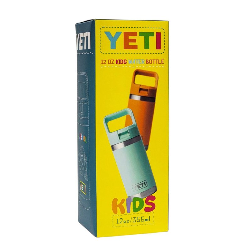 TERMO YETI KIDS ORIGINAL PARA NIÑOS DE ACERO INOXIDABLE DE 12OZ PRECIO POR MAYOR ES POR CAJA