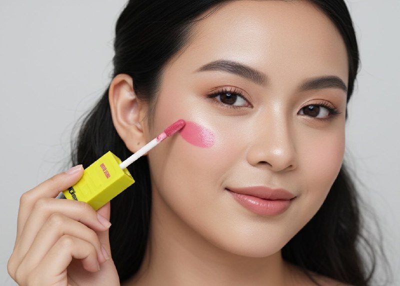 BLUSH DE MEJILLAS EN CREMA DUPE DE MAYBELINE 8ML, FORMULA LIGERA DE ACABADO NATURAL Y REFRESCANTE MINISTAR PROFESSIONAL