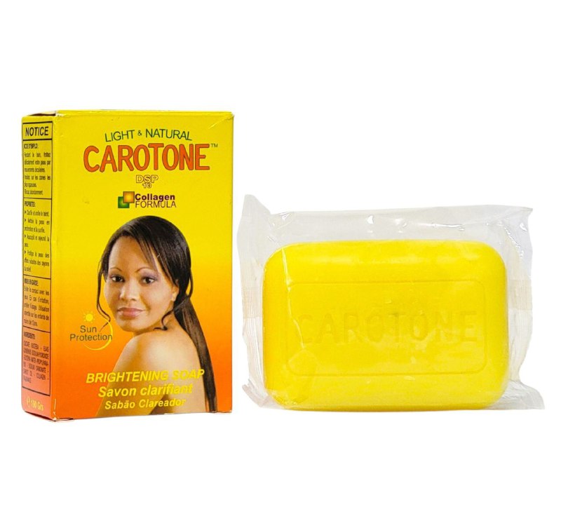 JABON FACIAL EN BARRA ACLARANTE CON EXTRACTO DE ZANAHORIA CAROTONE LIGHT & NATURAL 190G COMPRA CAJA COMPLETA