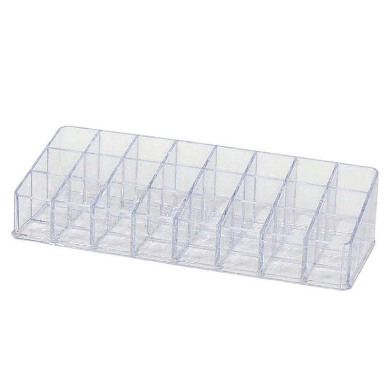 ORGANIZADOR ESTANTE DE COSMETICOS, MAQUILLAJE, PINTALABIOS, BRILLO LABIOS, ESMALTES 24 ESPACIOS