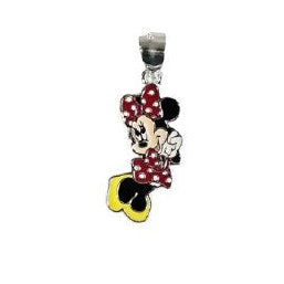 DIJE EN FORMA DE MINNIE MOUSE DE PLATA 9.25 PESO: 2.7G