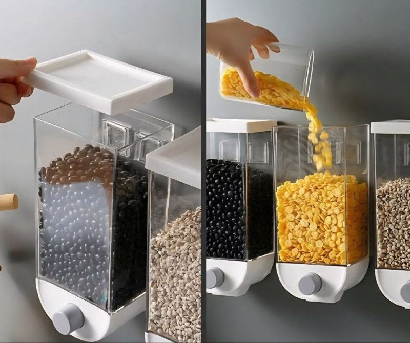 ALMACENADOR DISPENSADOR DE ALIMENTOS SECOS, CEREALES FRESH EASY 1KG