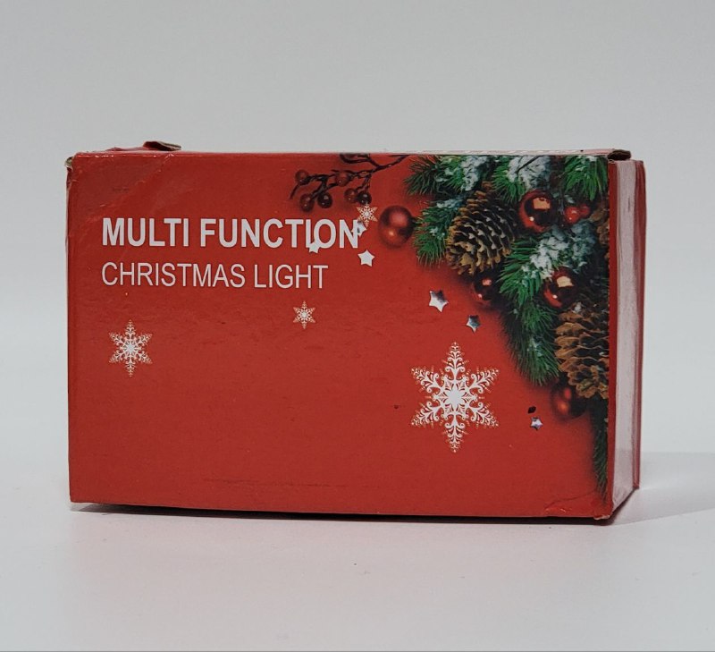 LUCES DECORATIVAS NAVIDEÑAS LUCES DEL ARBOL DE NAVIDAD COLOR BLANCO 12X6X8CM
