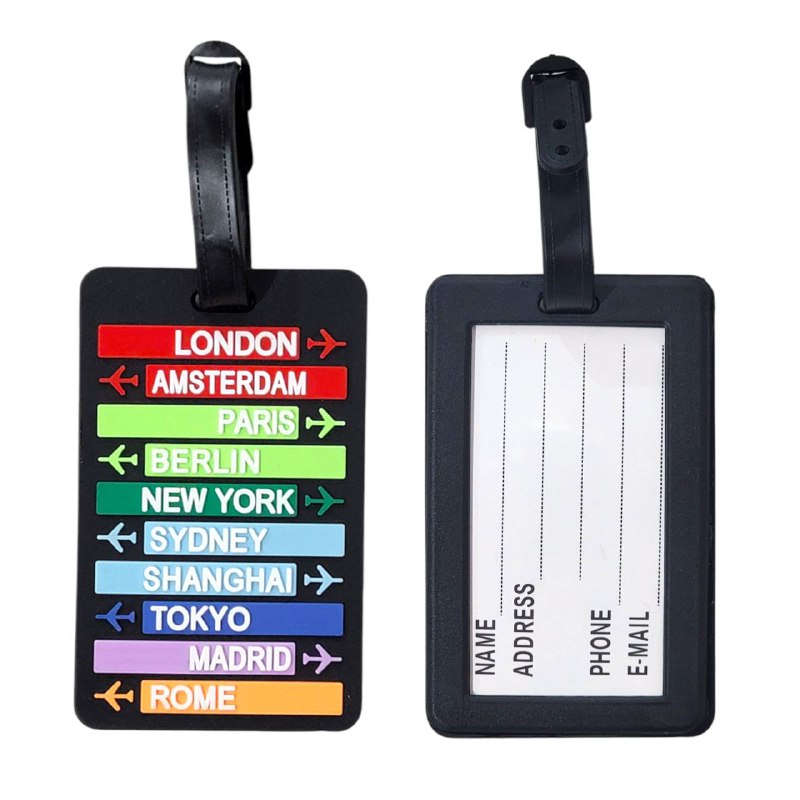 ETIQUETA PARA MALETA DE VIAJE YUMO TRAVEL