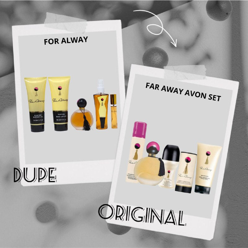 SET FOR ALWAY EDT 80ML, EDT 15ML, BODY MIST 100ML, BODY LOTION 150ML, SHOWER GEL 150ML (M)