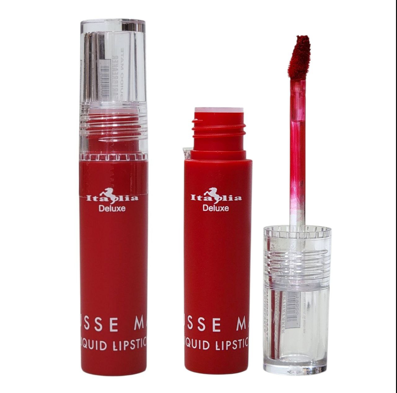 BRILLO LABIAL MATTE, LAPIZ LABIAL LIQUIDO, APLICACION PRECISA CON ACABADO SUAVE TONO 06 HEARTBREAKER ITALIA DELUXE MOUSSE 3G