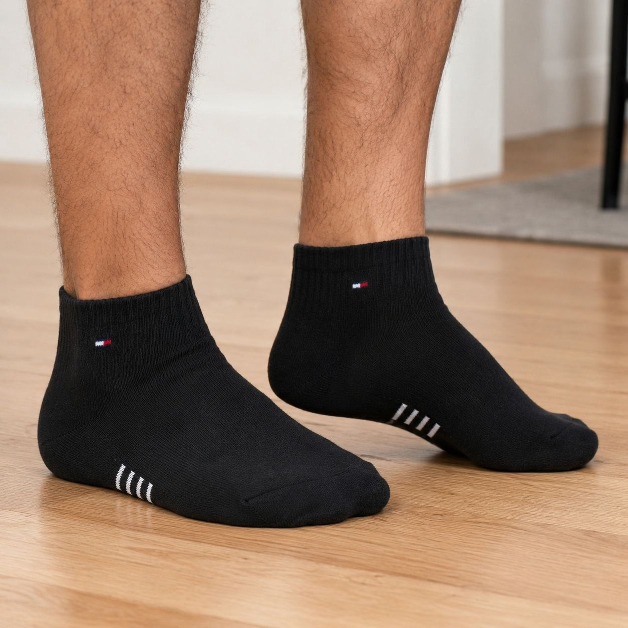CALCETA TOBILLERA TOMMY HILFIGER PARA HOMBRE 6 PARES TALLA ÚNICA