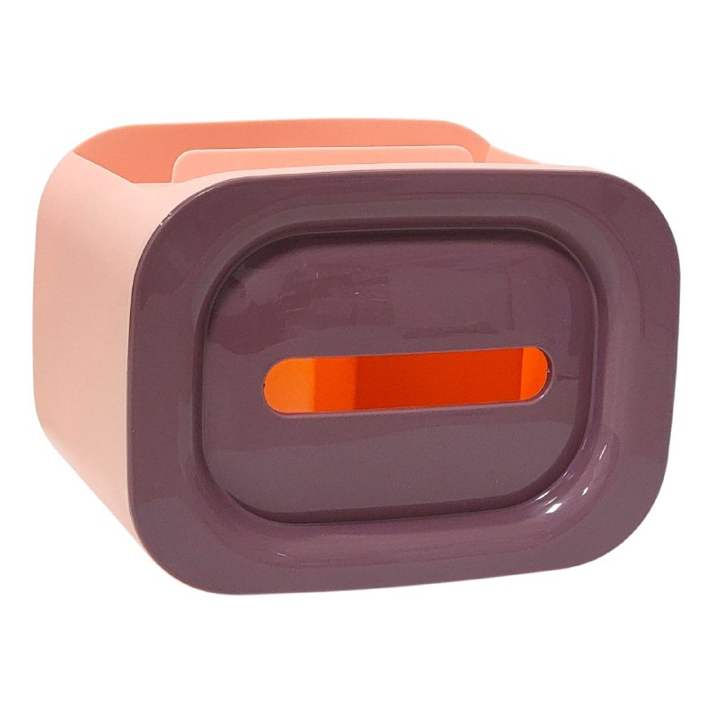 SERVILLETERO ORGANIZADOR CAJA DE ALMACENAMIENTO PARA SERVILLETAS, PAÑUELOS DE LIMPIEZA FACIAL, CON SOPORTE PARA CELULAR Y DEPOSITOS BROCHAS, ETC