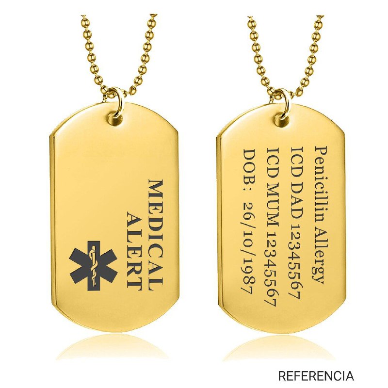 DIJE1525C FORMA PLACA PERSONALIZABLE