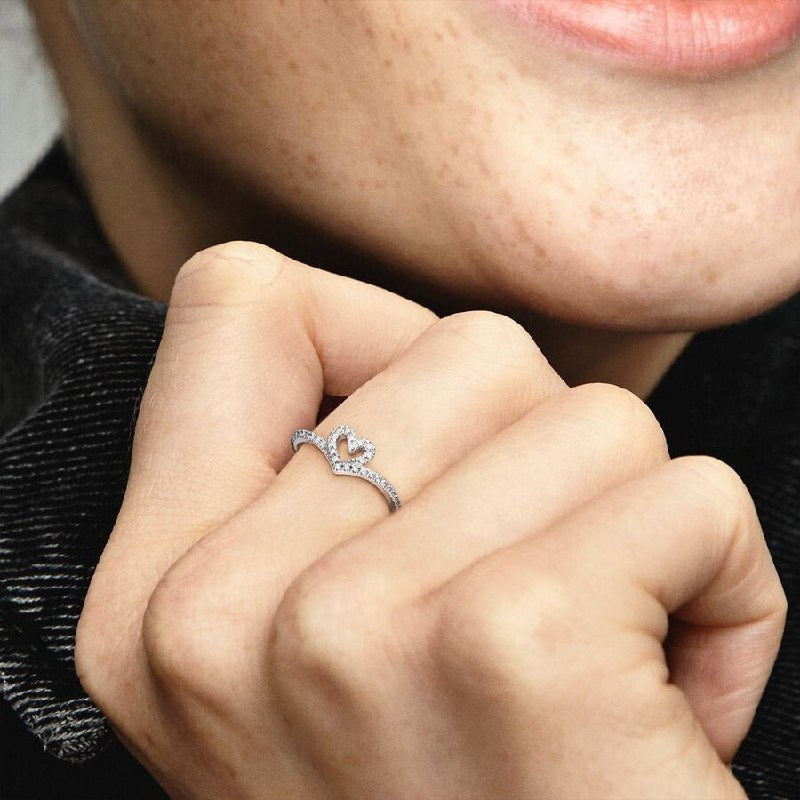 PANI2050 ANILLO CORAZON, PLATA 925