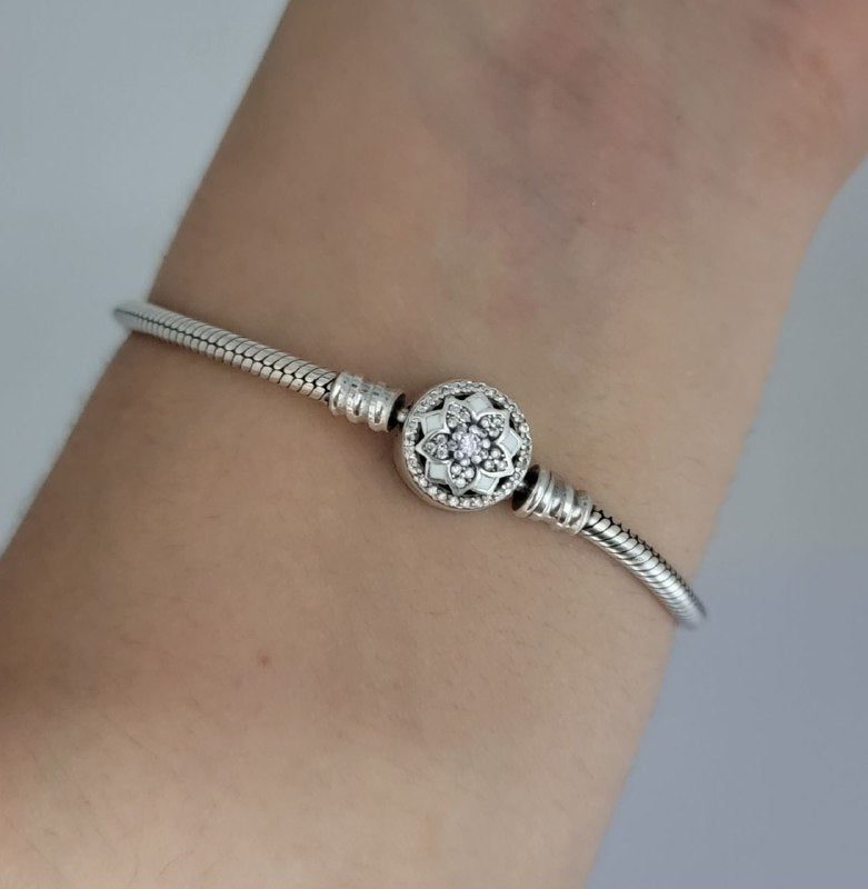 PAND98 PULSERA PANDORA PLATA 9.25