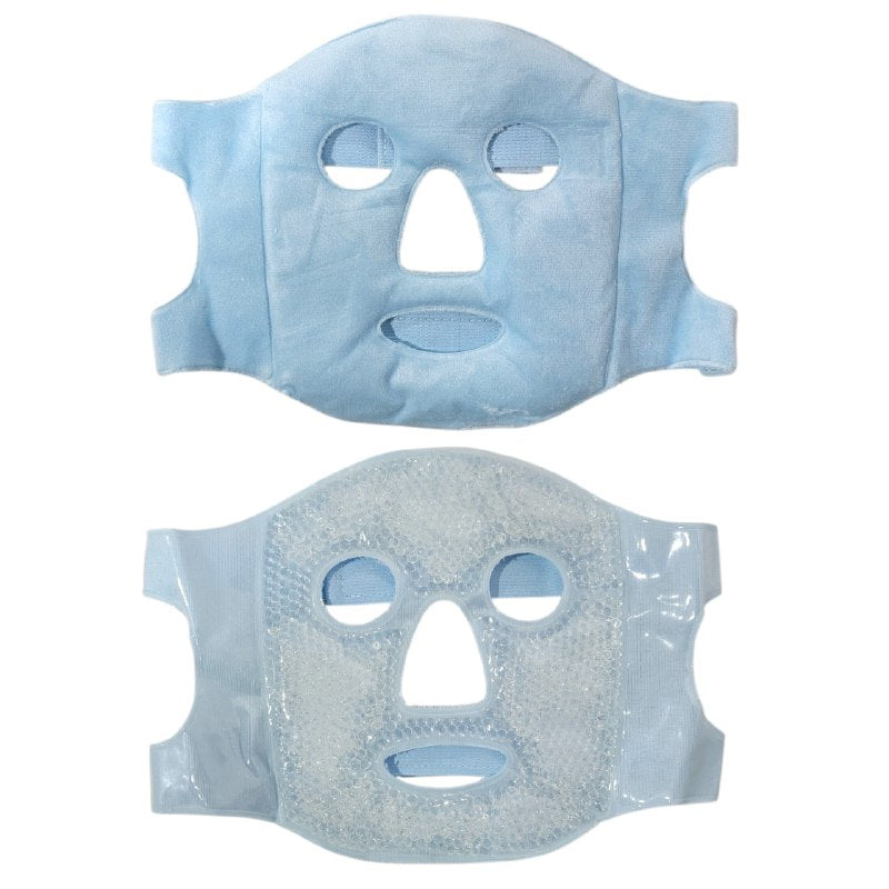 MASCARILLA FACIAL DE GEL REUTILIZABLE PARA TERAPIA DE FRIO Y CALOR 18X20CM