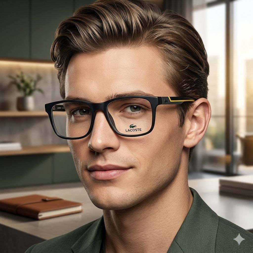 LENTES ORIGINALES PARA GRADUAR PARA CABALLERO LACOSTE