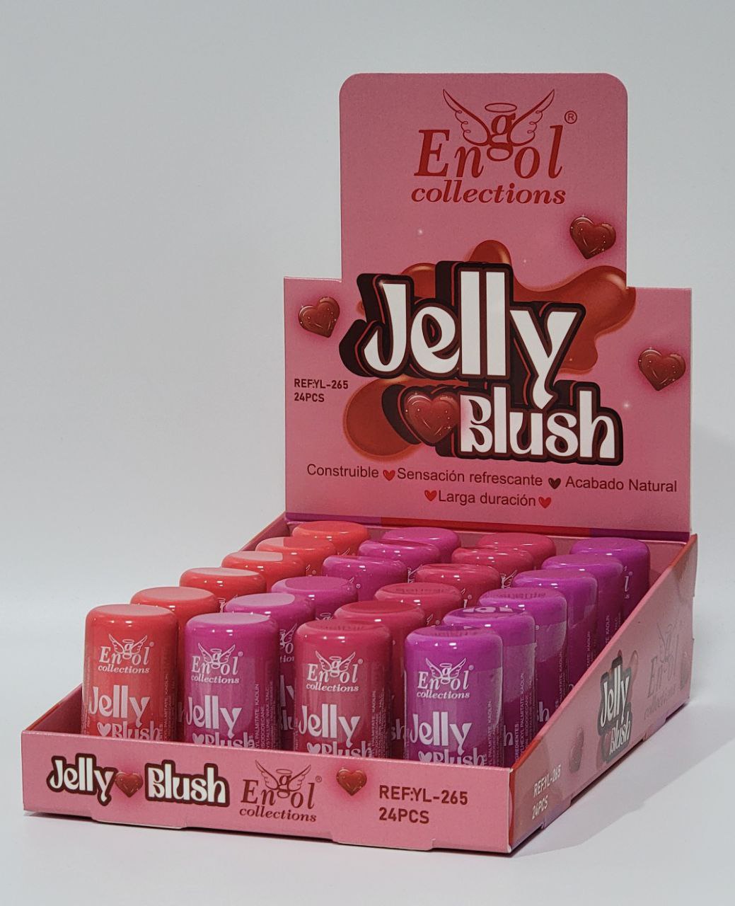 BLUSH RUBOR CREMOSO LIGERO DA COLOR NATURAL A LAS MEJILLAS JELLY BLUSH ENGOL COLLECTIONS 9.5G