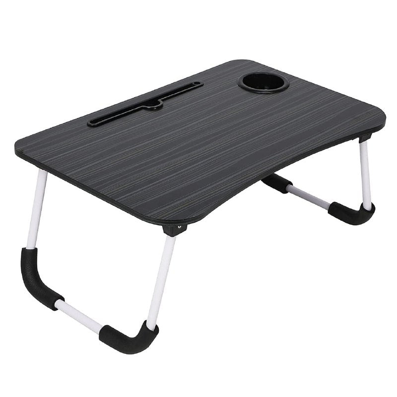 MESA PLEGABLE PORTATIL MULTIUSOS ERGONOMICA PARA CAMA 60X40X27CM