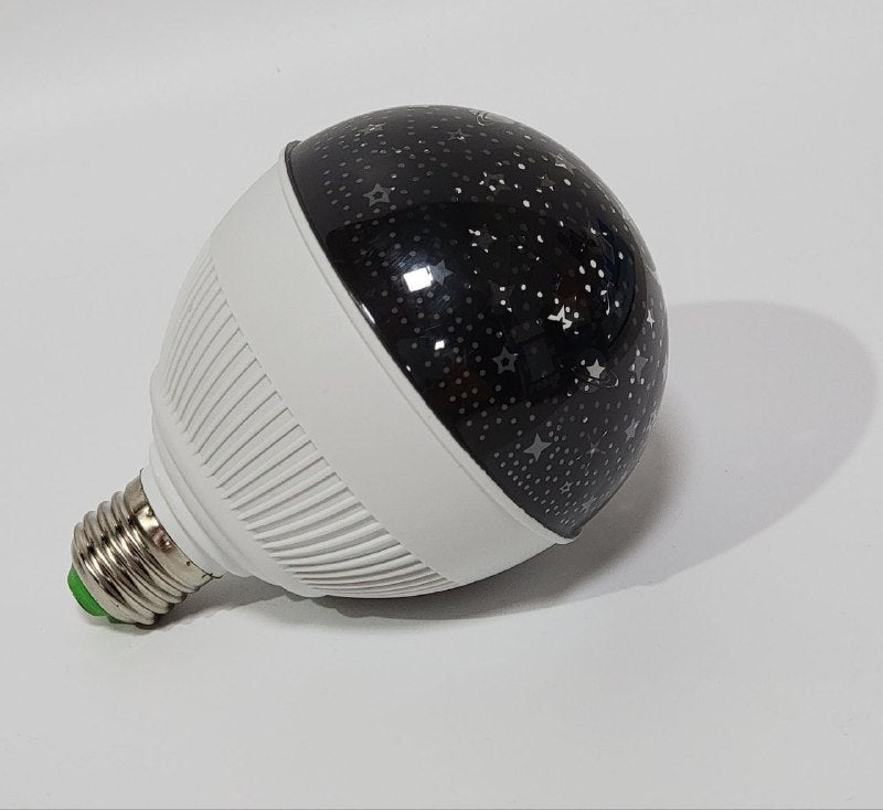 BOMBILLA LED PROYECTORA DE LUNA Y ESTRELLAS RANGO DE 10M