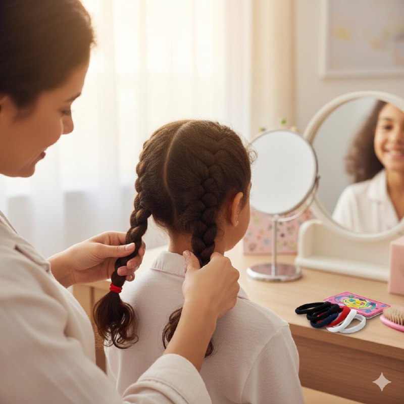 COLAS PARA EL CABELLO MEDIANAS COLORES VIBRANTES EN PAQUETE DE 12UND