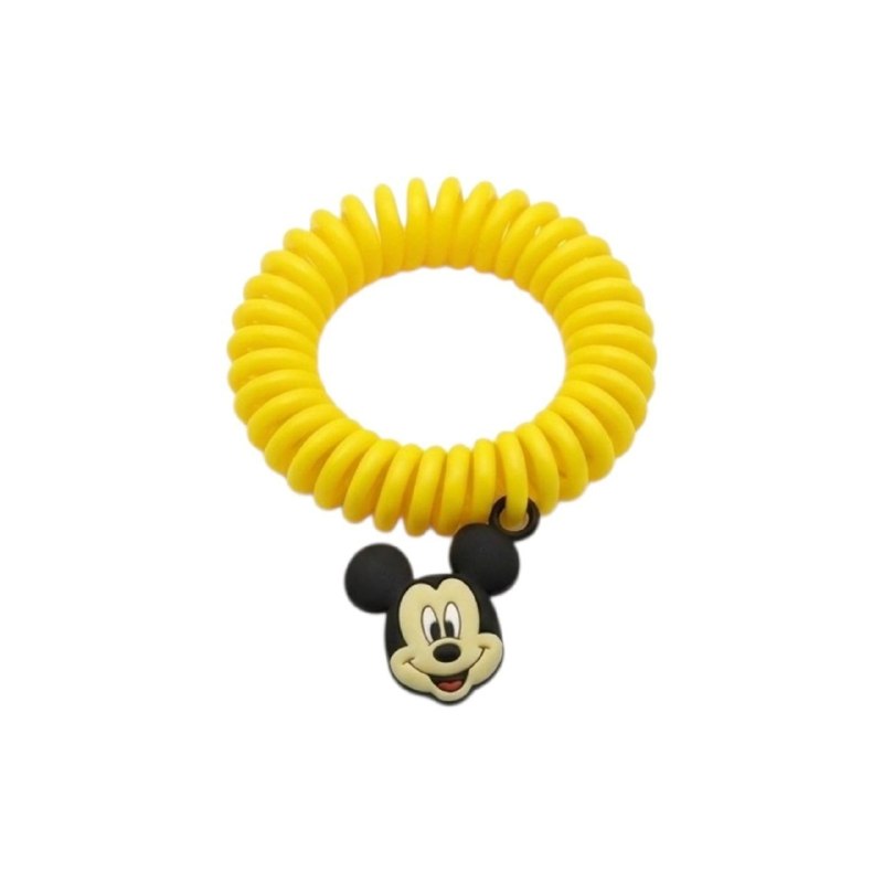 PULSERA REPELENTE DE INSECTOS CON DISEÑO DE MICKEY MOUSE PARA NIÑOS