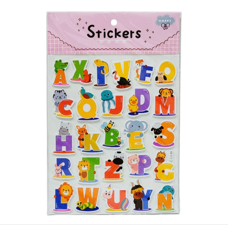 STICKERS DE DECORACION Y ESTIMULACION DE APRENDIZAJE PARA NIÑOS