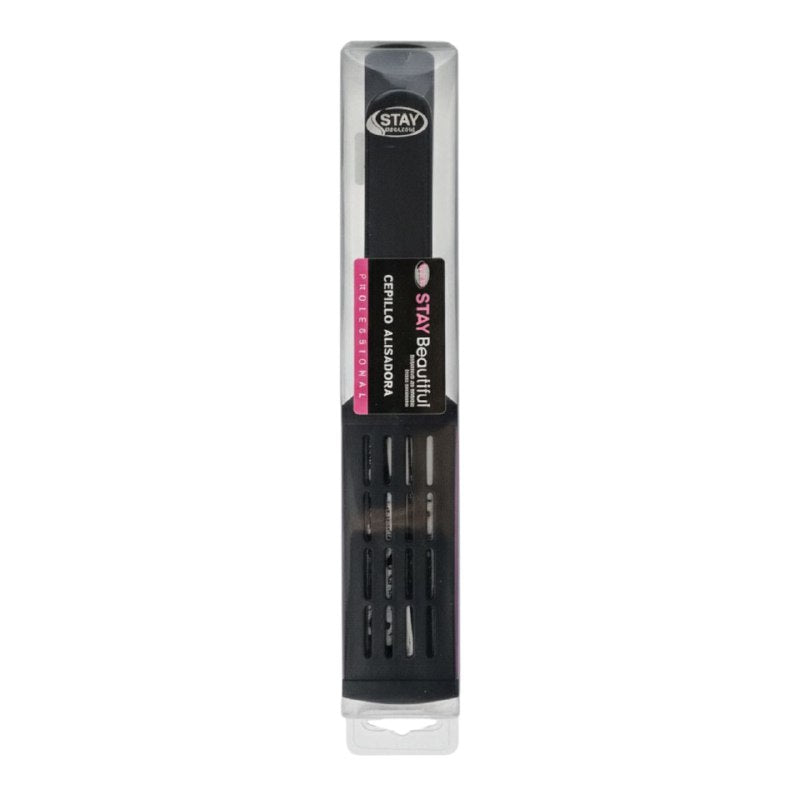 CEPILLO PARA ALISAR EL CABELLO, CERDAS DE CALIDAD LIVIANO Y RESISTENTE STAY BEAUTIFUL 21CM