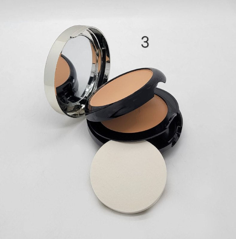 POLVO COMPACTO DOBLE 3 TONOS DUPE POLVOS MAC MAC GIRLS 30G/ PRECIO EN ROJO ES POR CAJA