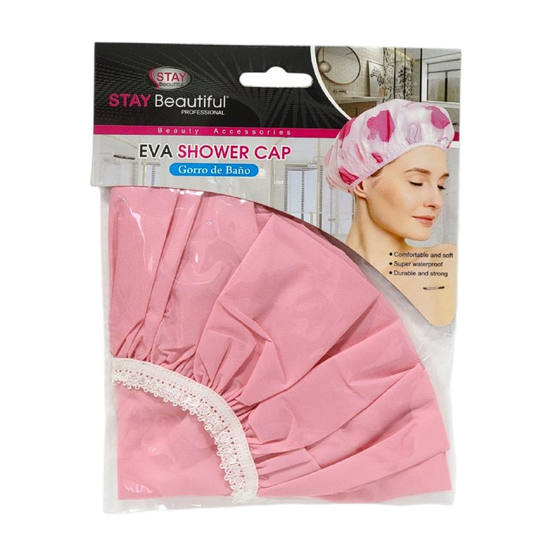 GORRO PARA BAÑO DE TELA IMPERMEABLE EVA STAY BEAUTIFUL