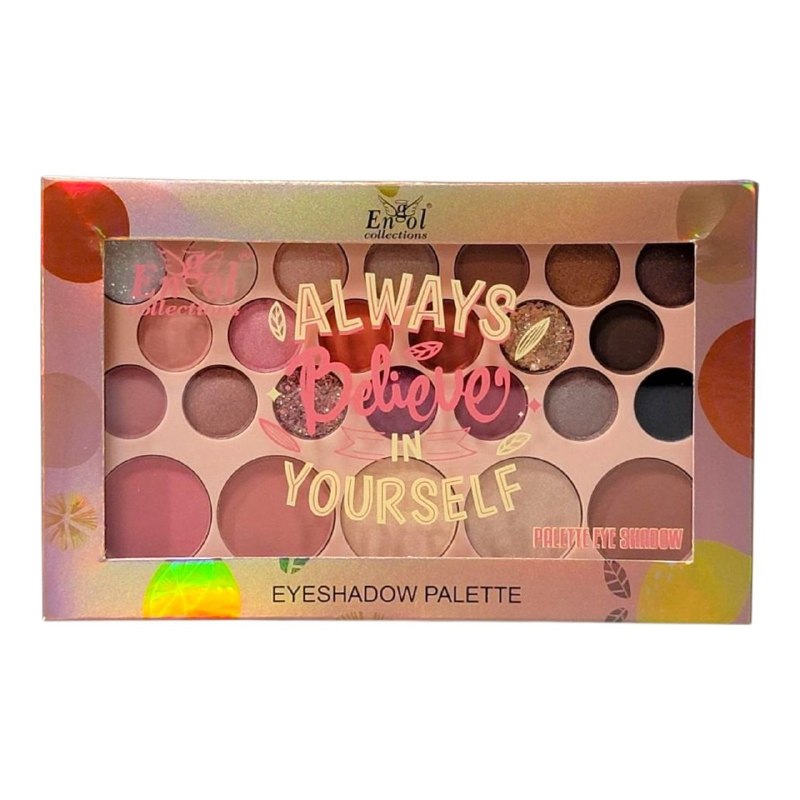 PALETA DE SOMBRA DE OJOS DE 25 TONOS ALWAYS BELIEVE IN YOURSELF ENGOL COLLECTIONS 30G