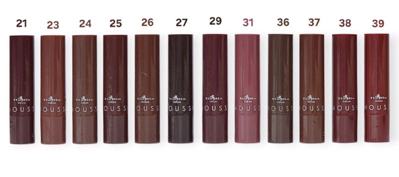BRILLO LABIAL LAPIZ LABIAL MATTE 24 COLORES DISPONIBLES ITALIA DELUXE MOUSSE MATTE 3G