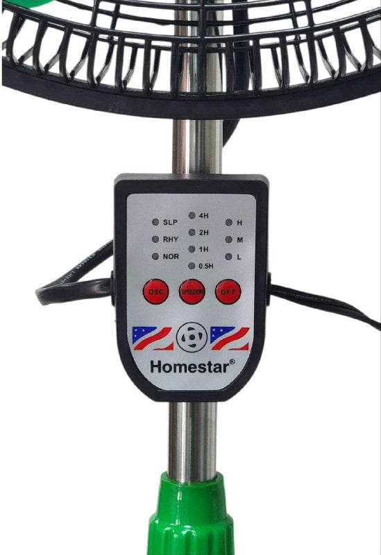 VENTILADOR DE PIE DE 18 PULGADAS CON CONTROL REMOTO DE ALTA EFICIENCIA HOMESTAR