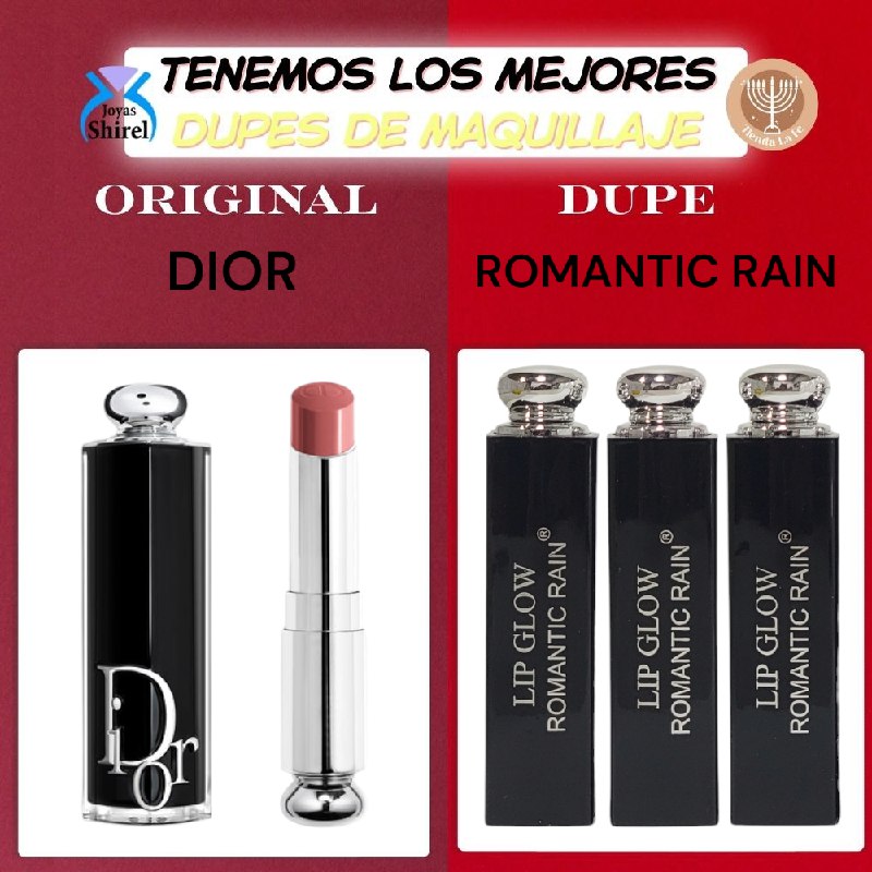 BRILLO LABIAL LIP DE ACABADO MATTE ROMANTIC RAIN DUPE DE DIOR