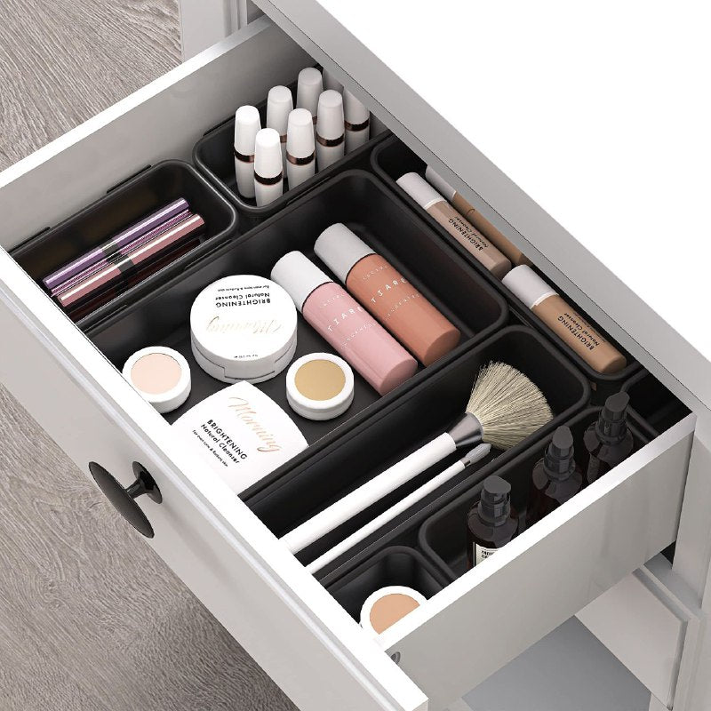 ORGANIZADOR BANDEJAS FLEXIBLES DE 3 TAMAÑOS PARA OFICINA, COCINA O BAÑO KOLORR STYLE 7UND