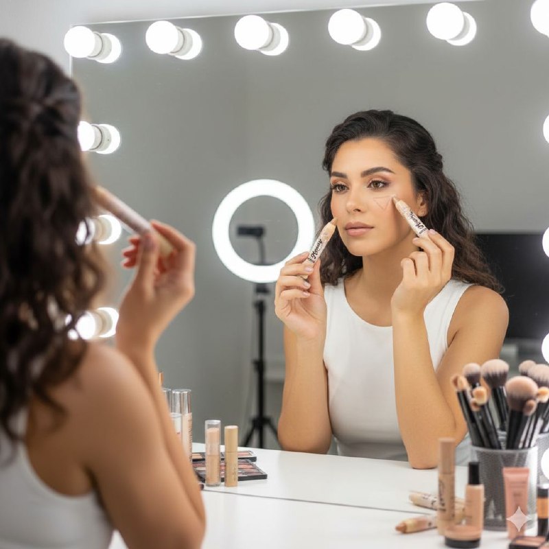 CORRECTOR DE MAQUILLAJE EN BARRA DE LARGA DURACION 12H, 6 TONOS 3.1G, SE ADAPTA A TU TONO DE PIEL DE COBERTURA PERFECTA Y APARIENCIA NATURAL YH BEJA COSMETICS