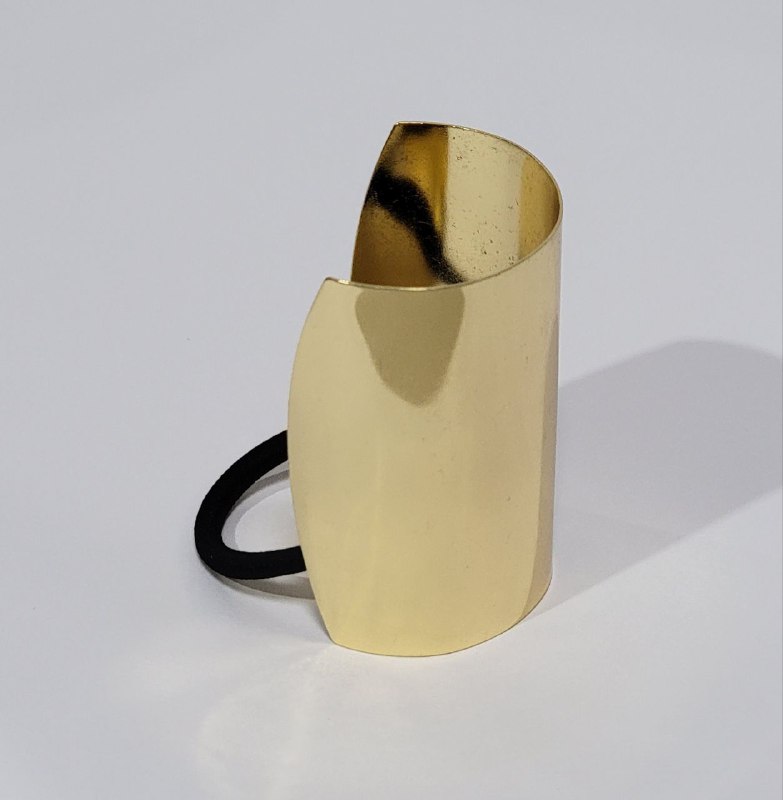 COLA DECORATIVA METALICA PARA EL CABELLO COLOR DORADO VARIOS ESTILOS PONY CUFFS