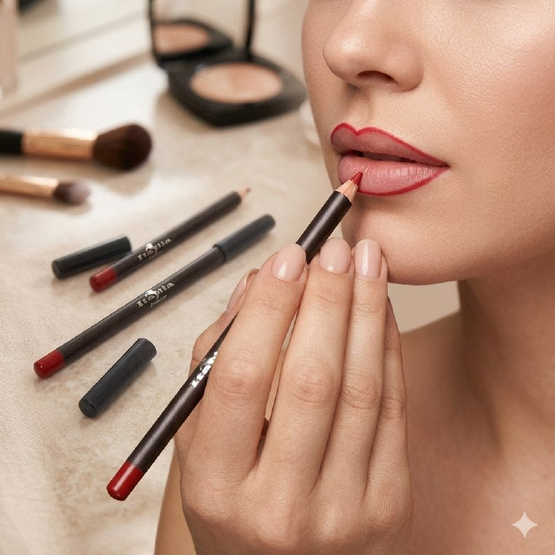 DELINEADOR LAPIZ DUO PARA LABIOS Y OJOS ULTRA FINO ITALIA DELUXE 1.5G
