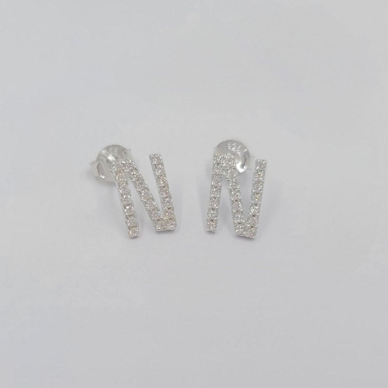 PSET2618 SET FORMA LETRA N PLATA 9.25