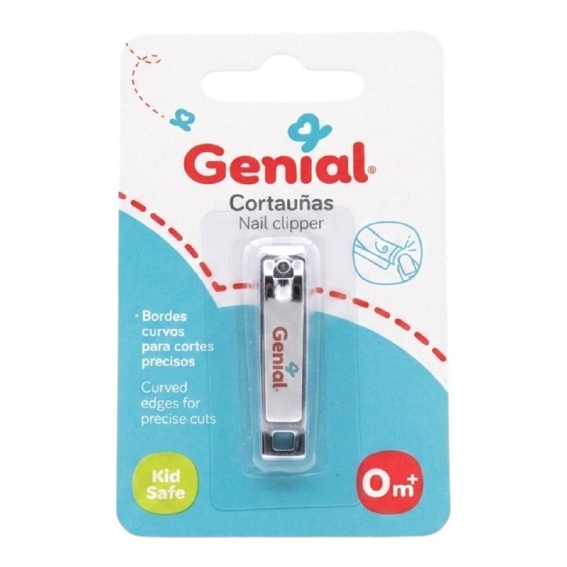 CORTAUÑAS PARA BEBES SEGURO Y PRECISO 6CM GENIAL