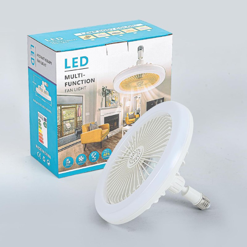 VENTILADOR LUZ LED DE TECHO REGULABLE 265V