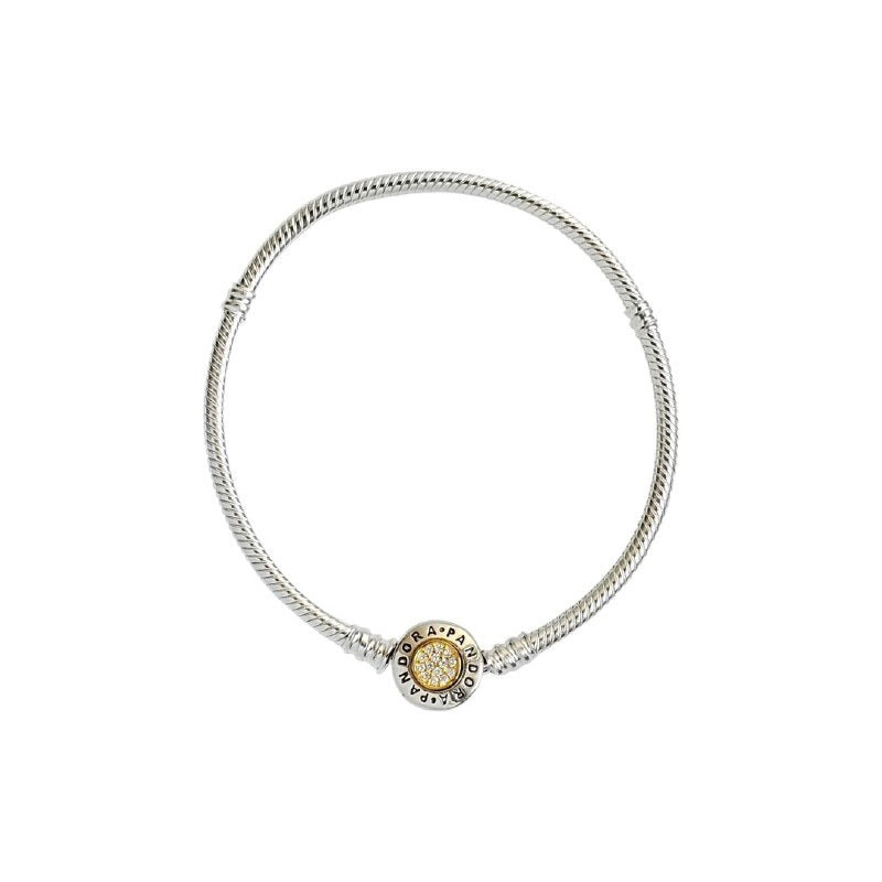 PULSERA PANDORA DE PLATA 9.25 PESO: 15.7G